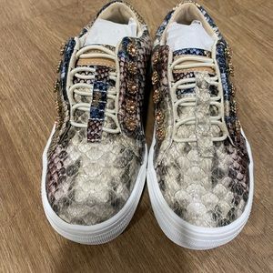 Kurt Geiger Snakeskin Slip-ons
